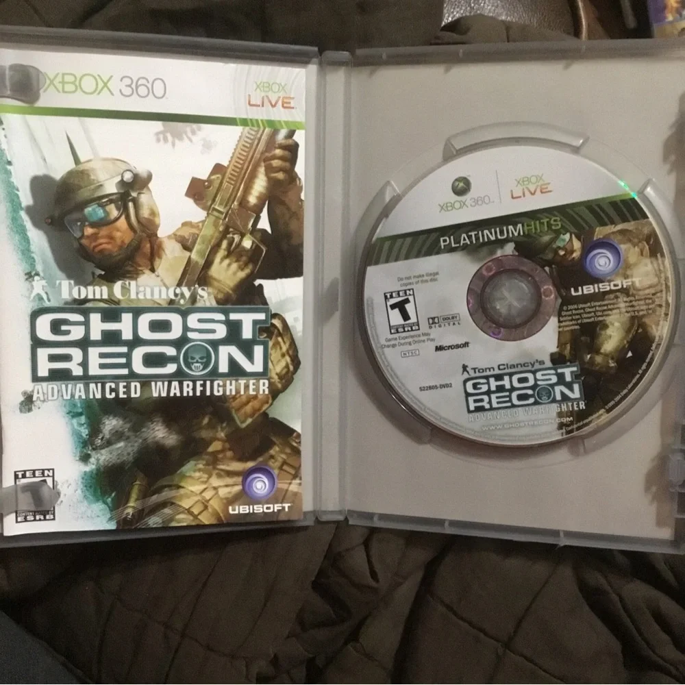 Tom Clancy's Ghost Recon: Advanced Warfighter 2 (Microsoft Xbox 360, 2007)‎ CIB